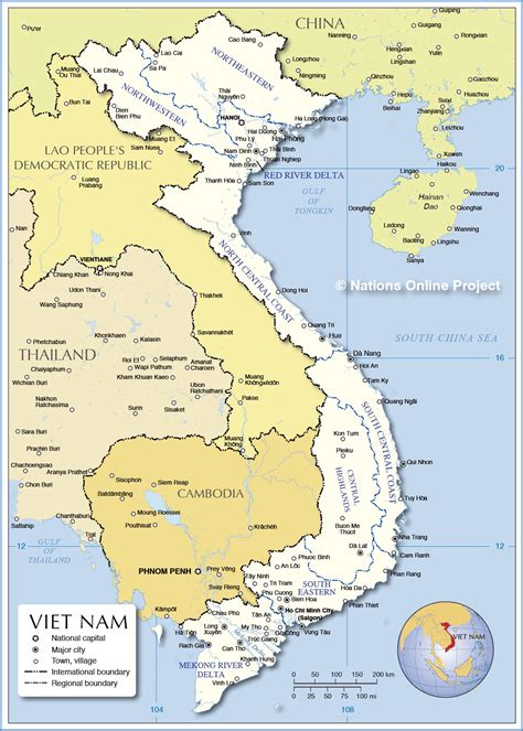 map of vietnam cities|Region Map of Vietnam .